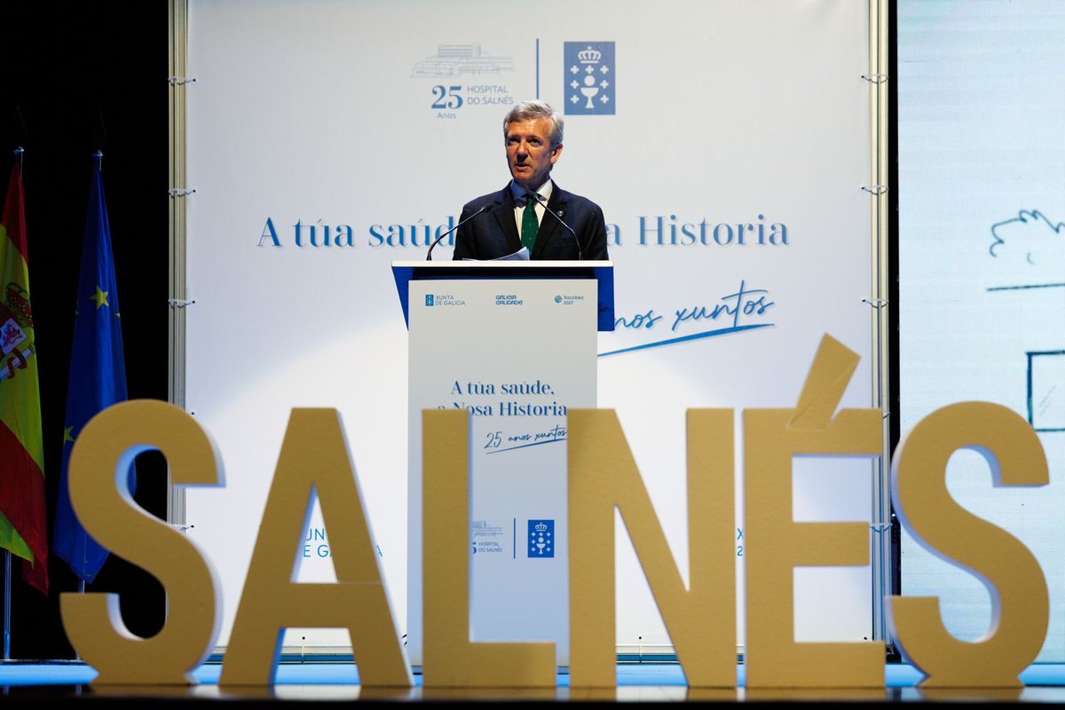 AlfonsoRuedaGal's tweet photo. O Hospital do Salnés celebra 25 anos de evolución, compromiso e atención próxima.

Un centro que soubo medrar sen perder a alma, converténdose nun referente comarcal pola súa capacidade asistencial, o seu espírito de mellora e a súa humanidade

#GaliciaCalidade https://t.co/uZhoyqoQmj