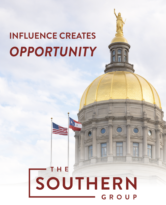 SouthernGroupGA's tweet photo. At The Southern Group Georgia, we understand that meaningful impact starts with strong relationships, strategic insight, and a deep understanding of the policy landscape.

While Legislative Session has concluded, our work continues. From the Gold Dome to communities across the state, our team remains actively engaged, advocating for our clients and championing their priorities year-round.

We’re committed to helping clients navigate complex challenges, unlock opportunities, and drive results where it matters most.

Learn how we can help you and your organization today: https://t.co/pfec4wehAh

#TSGGA #TheSouthernGroup #InfluenceMatters #PublicPolicy #GovernmentRelations #Georgia