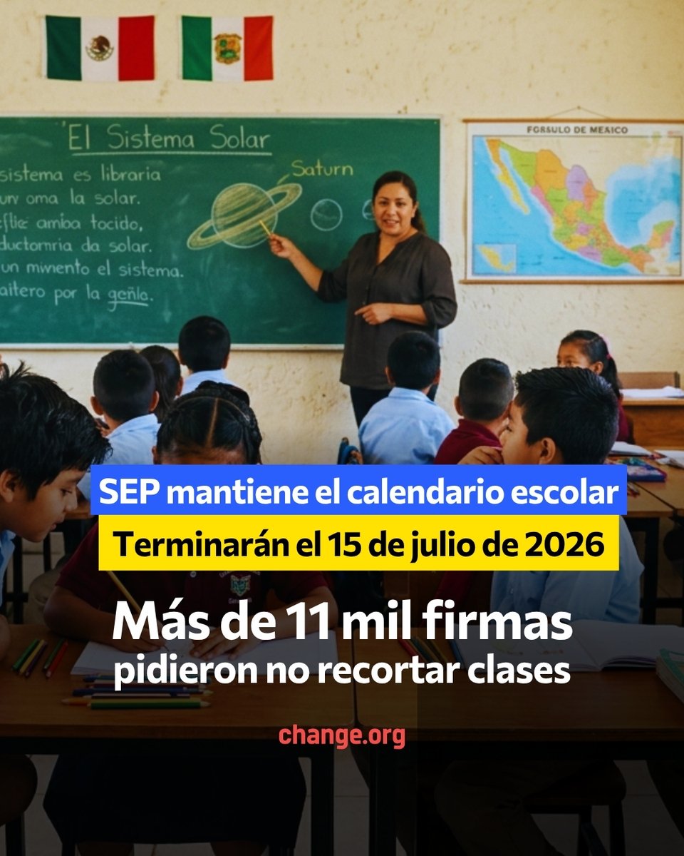 Change.org México tweet media