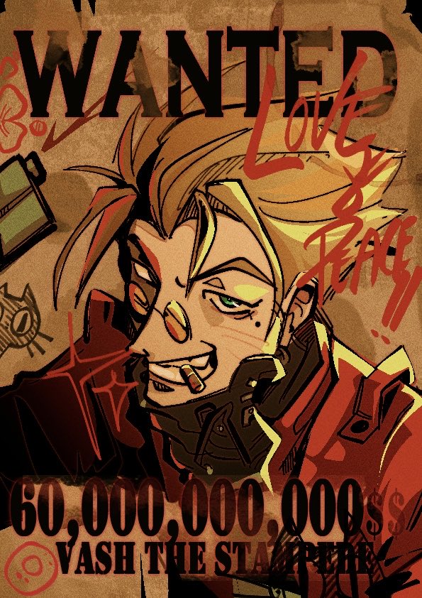 Fishquill's tweet photo. Trigun🧍‍♂️ https://t.co/u7ZrusParo