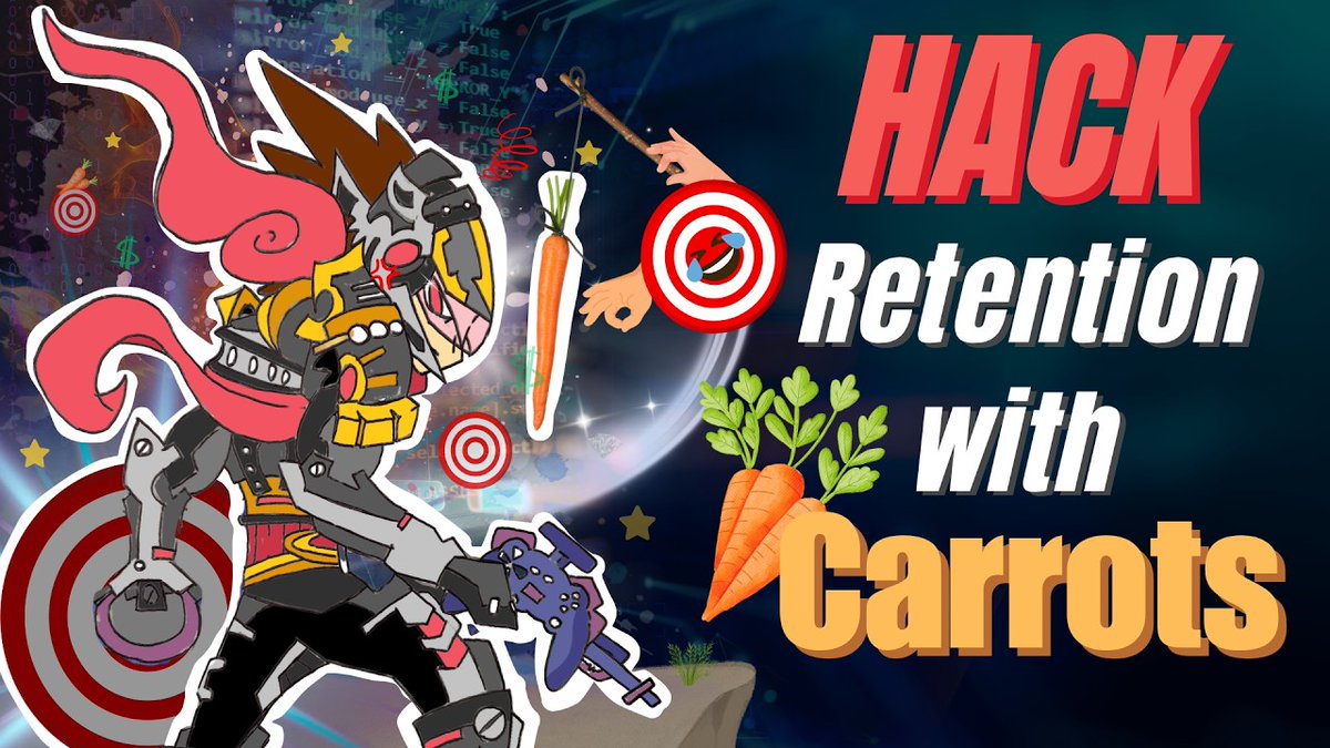 Solo_Man_Games's tweet photo. Balancing game difficulty is hard. Too easy and players check out. Too hard and they rage-quit before learning from the gameplay loop.

@edwardivan_dev articulates how Foodgitives found the sweet spot. Check out his video on "hacking player retention". Link below.

#indiedev https://t.co/kpQ8eqjXGq