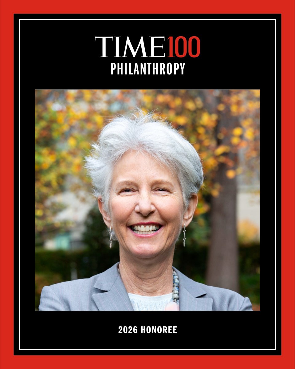 KavliFoundation's tweet photo. Exciting news! @TIME has named our President Cynthia Friend one of the most influential people in #philanthropy. At a pivotal time for science, she is recognized for mobilizing collective impact with funders and supporting frontier research and scientists. https://t.co/hHxcM3YGGy https://t.co/eq0SoBDMNw