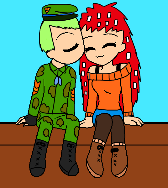 Nutgirl3A's tweet photo. Flippy kisses flaky human version Flippy x flaky art #htf #flippyxflaky #flippy #flaky #human #humanversion #humanform #fanart #art #kiss #kissoncheek #couple #pairing #mondomedia https://t.co/RK0onmTOaY