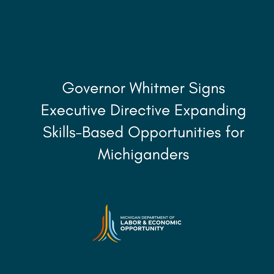 Michigan Dept. of Labor and Economic Opportunity tweet media