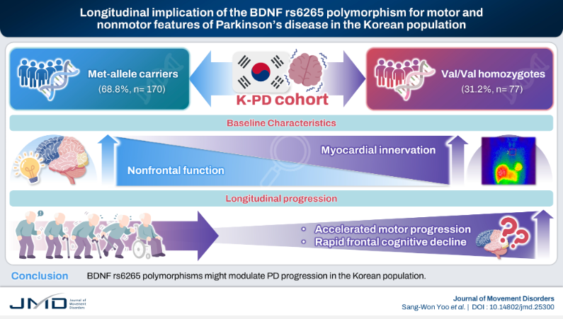 JMD_2008's tweet photo. Longitudinal Implications of the BDNF rs6265 Polymorphism for Motor and Nonmotor Features of Parkinson’s Disease in the Korean Population https://t.co/DTmIiOPuiH https://t.co/SnS9UNCadw