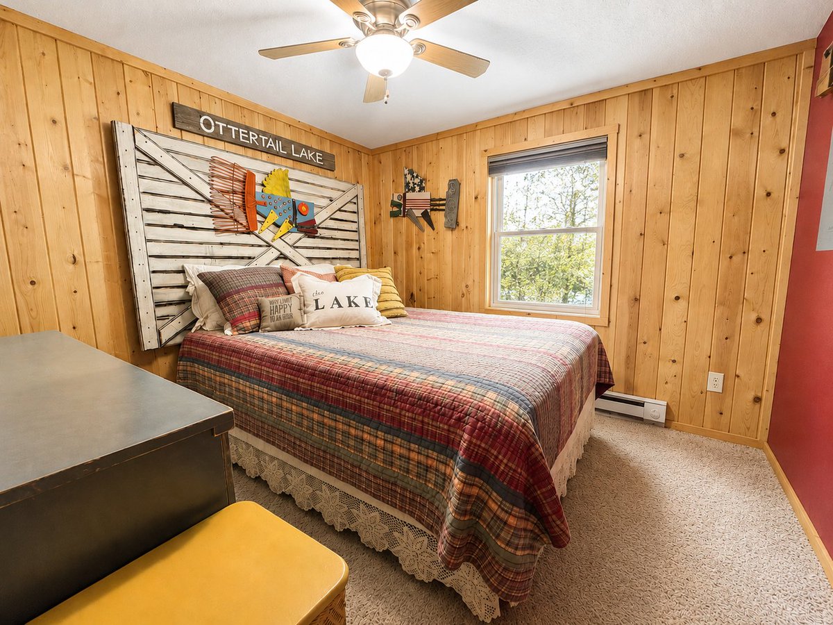 BollRealty's tweet photo. PRICE IMPROVEMENT ON OTTER TAIL LAKE! $179k....Cute as a Button Cabin w/Dock access on both Otter Tail Lake and Walker Lake.    

Perfect summer getaway! Here’s your chance to own your own slice of heaven on the premier and highly sought after Otter Tail Lake. Hard sandy bottom with great swimming and fishing. This fully furnished one bedroom one bathroom seasonal cabin is part of Swans Point Association. Couch pulls out into a full size bed for extra sleeping. Pictured in photos is a brand new stainless steel refrigerator. Grill and picnic table included as well. 

Dues are very reasonable only $100 a month and cover all mowing, maintenance, docks in and out. Includes slip for your boat/pontoon. 

This association offers the unique opportunity to access both Otter Tail and Walker Lakes. There are large shared common areas on both Otter Tail Lake side and Walker Lake side within the association. Situated on the north side of the lake along County Hwy 1.

 Just show up, have fun and start making memories! There are many great restaurants, shopping and golf in the area!

BOLL REALTY