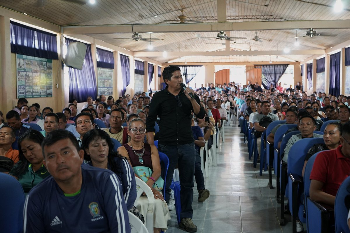 Evaluacion_Ec's tweet photo. 📚 Ineval te escucha

Seguimos recorriendo el país, hoy, en Archidona, provincia del Napo, realizamos el conversatorio con más de 400 docentes, socializamos el micrositio, el simulador y el Sistema de Gestión de la Evaluación del Desempeño Docente . 

#EvaluamosParaTransformar https://t.co/pl52E1OojA