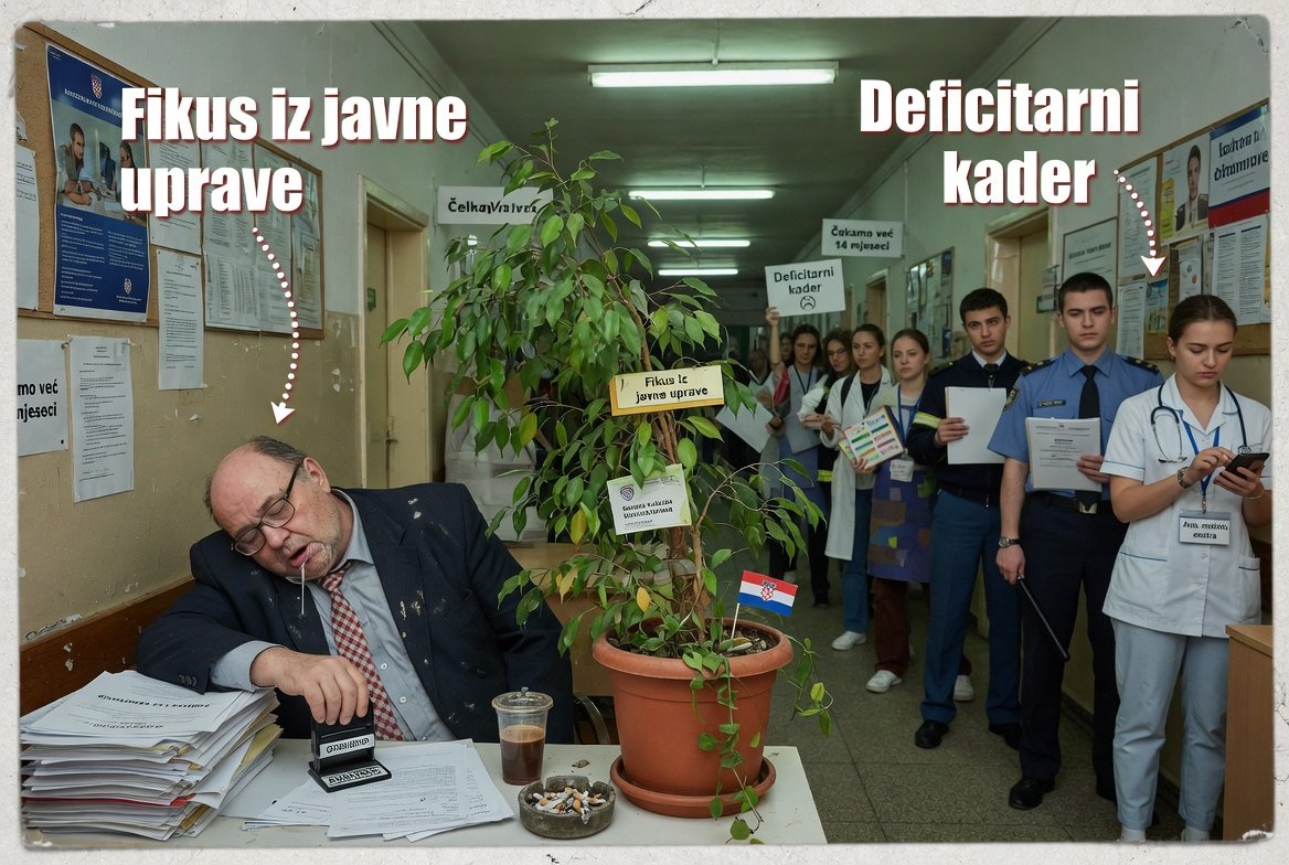 Neoultra14's tweet photo. Končno ena resna in odrasla ideja v tej državi.
Predlog zakona, po katerem se delovno razmerje po izpolnitvi pogojev za polno starostno pokojnino ne preneha avtomatsko, ampak o tem odloča delodajalec, je več kot dobrodošel. To ni napad na upokojence. To je vračanje zdravega razuma na trg dela.
Zakaj je to potrebno?
Na eni strani imamo hudo pomanjkanje kadra v ključnih deficitarnih poklicih: medicinske sestre, negovalci, policisti, gasilci, učitelji…
Po drugi strani pa v javni upravi in nekaterih državnih podjetjih gomazi fikusov – ljudi, ki so že zdavnaj prenehali biti produktivni, a še vedno zasedajo delovna mesta in prejemajo polno plačo.
Dober, motiviran in izkušen delavec bo brez problema ostal – delodajalci ga bodo sami prosili, naj nadaljuje delo.
Slabi, nemotivirani in tisti, ki so že zdavnaj „odslužili svoje“, pa bodo končno lahko šli v zasluženo penzijo in sprostili prostor za mlajše ljudi, ki hočejo in znajo delati.
To ni odvzemanje pravic delavcem.
To je vračanje pravice delodajalcu, da sam odloča, koga še potrebuje in koga ne. To je normalno v vsaki normalni državi.
Dovolj je že te norije, da moraš držati na plačilni listi nekoga samo zato, ker je dosegel določeno starost, čeprav je njegova produktivnost enaka ničli. To ni socialna država – to je parazitska država.
Čas je, da nehamo ščititi lenobo in začnemo nagrajevati tiste, ki res delajo.
Kdo je za takšen razumen pristop?