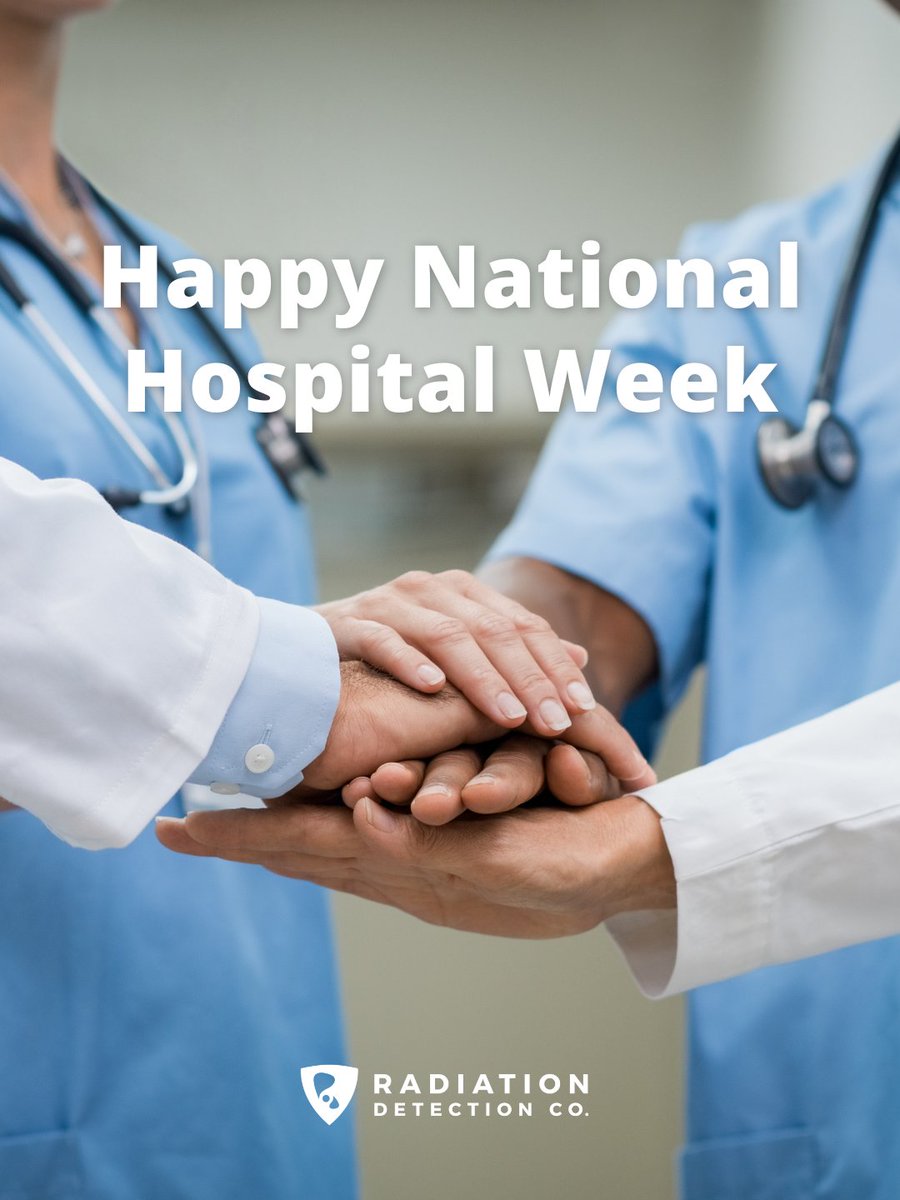 Radetco1949's tweet photo. Happy #NationalHospitalWeek!

This week, we celebrate the 6.3 million healthcare professionals (including #Imaging and Radiation #Oncology teams) who show up every day to deliver life-changing and life-saving care.

#MedicalDosimetry #HealthcareHeroes #ThankYouHealthcareWorkers https://t.co/MlPE69ZXTR