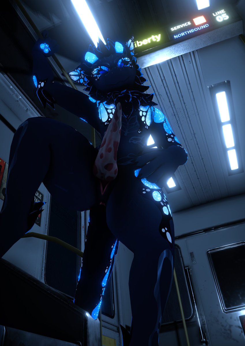 __Astora_'s tweet photo. Careful, He's just making sure, you got off at the right stop :3 https://t.co/MWL5pq7oIh