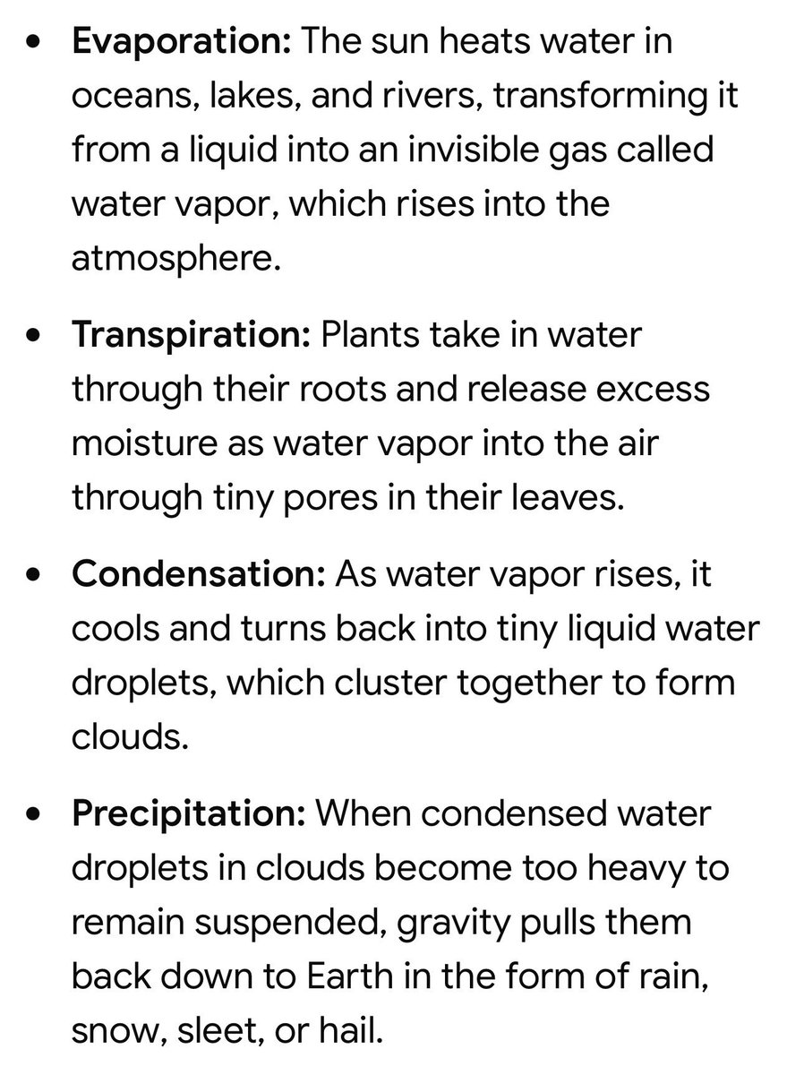 Fight2bFree11's tweet photo. @SamaHoole @oftalittlegamey This rational argument also works for water.   There is no such thing as “wasting water” though the lefty activists will still have tantrums.  Water is constantly moving in a cycle… https://t.co/M8zfy7Vp66