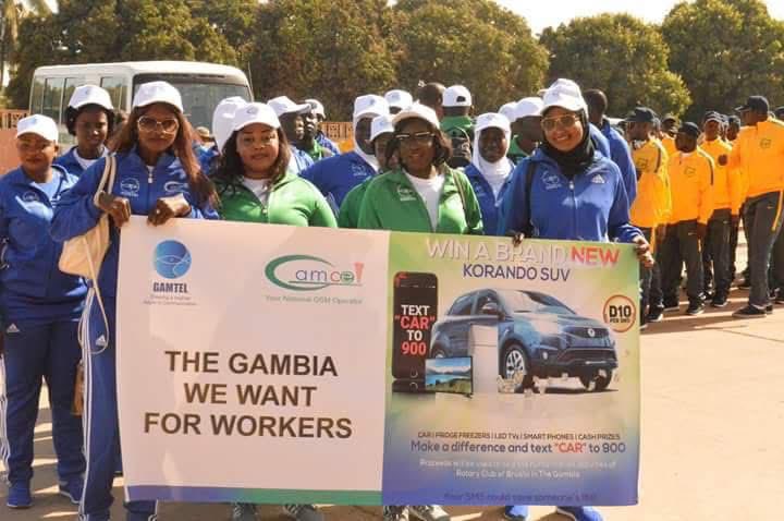 Gatman180's tweet photo. 🇬🇲🇬🇲: The Gambia government has reported significant improvements in the national labour market based on the new report titled “The Gambia Labour Market: Progress and Trends, GLFS 2022-23 (Q1) to GLFS 2026 (Q1)”. Produced by the Gambia Bureau of Statistics in collaboration with the Ministry of Trade and with support from the ILO and World Bank, the findings show that labour force participation rose from 43.6 percent in 2023 to 54.5 percent in 2026, while the employment-to-population ratio increased from 40.3 percent to 51.1 percent.

Employment grew by more than 163,000 people over this period, reflecting stronger economic activity and labour absorption across key sectors. Unemployment declined from 7.6 percent to 6.2 percent, and overall labour underutilisation fell from 31.6 percent to 23.6 percent. Officials attribute these gains to post-pandemic recovery, targeted investments, and structural economic changes. The results also represent a major step toward fulfilling President Adama Barrow’s pledge to create 150,000 jobs during his administration.

(@gambiananews)