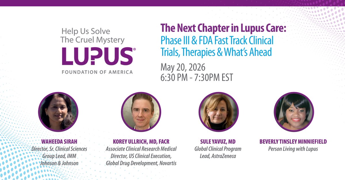 Lupus Foundation of America tweet media