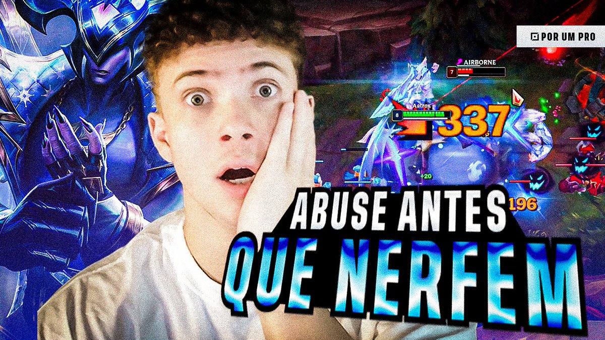 makeslol_'s tweet photo. 🚨 Vídeo novo no canal! 🚨

A MELHOR BUILD DO AATROX PRA FAZER 1v9! 🤯 – Aatrox VS Renekton

Confere no canal! 🎥🎬👇 https://t.co/Sj8QCgpmsL