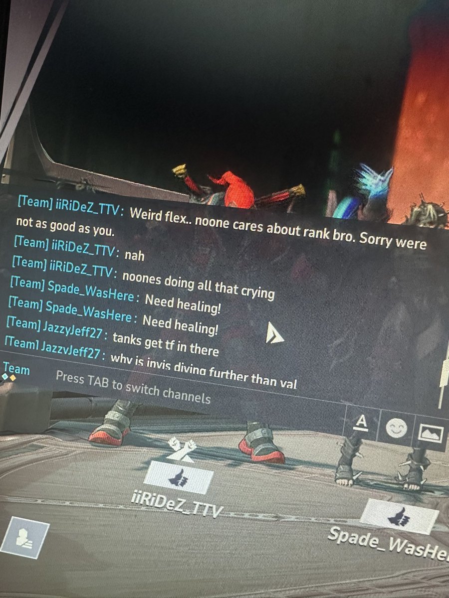 mcpartydog's tweet photo. So me wanting to win to rank game yet ppl don’t care to even try look Ik it’s my own fault for not wanting to put rank placements in but like come on it’s either I try hard in quick play and just be told to go to comp or try comp only to have people not care to win the game https://t.co/neoU0jLxFc