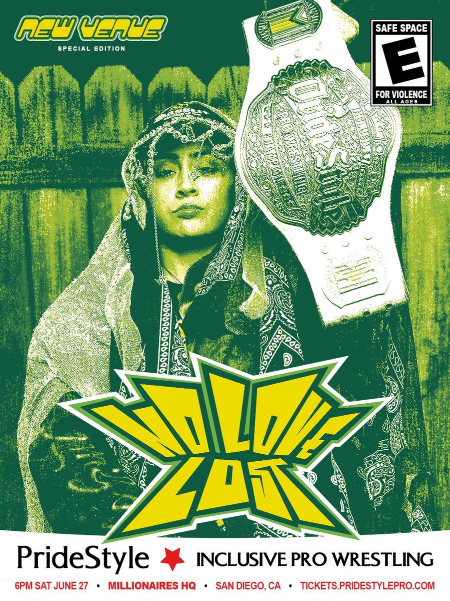 PrideStyle 🖤 Inclusive Pro Wrestling tweet media