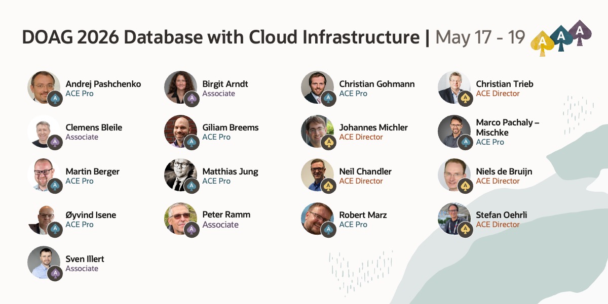 Oracle ACE Program tweet media