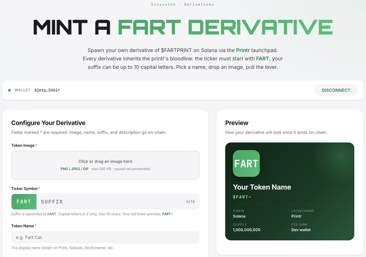 $FARTPRINT tweet media
