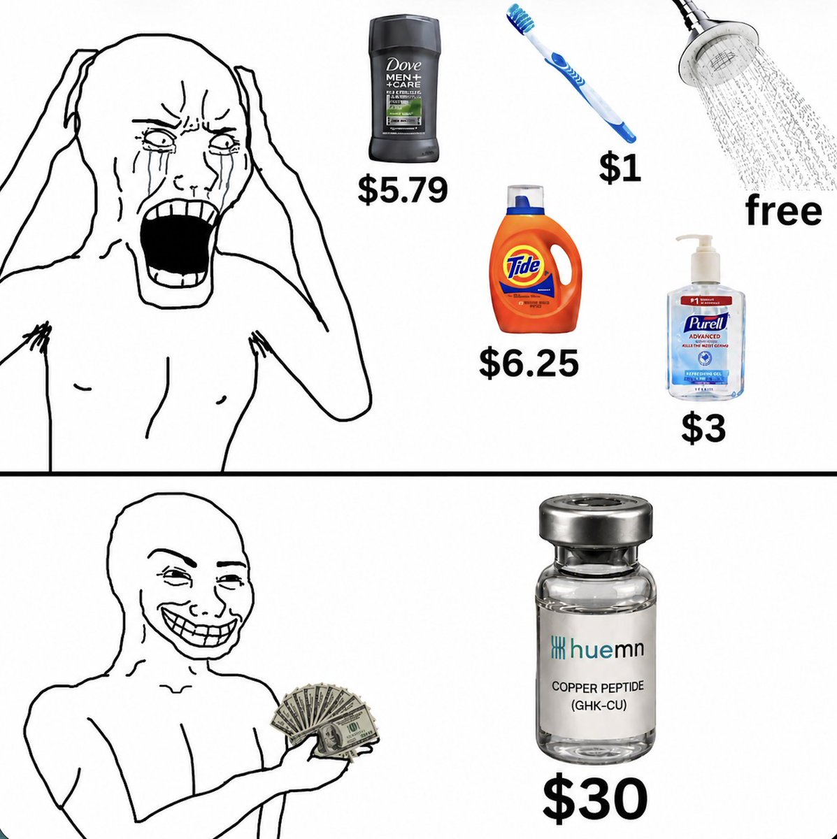 Peptides tweet media