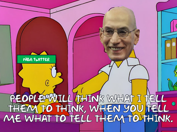 SimpsonsNBA tweet media