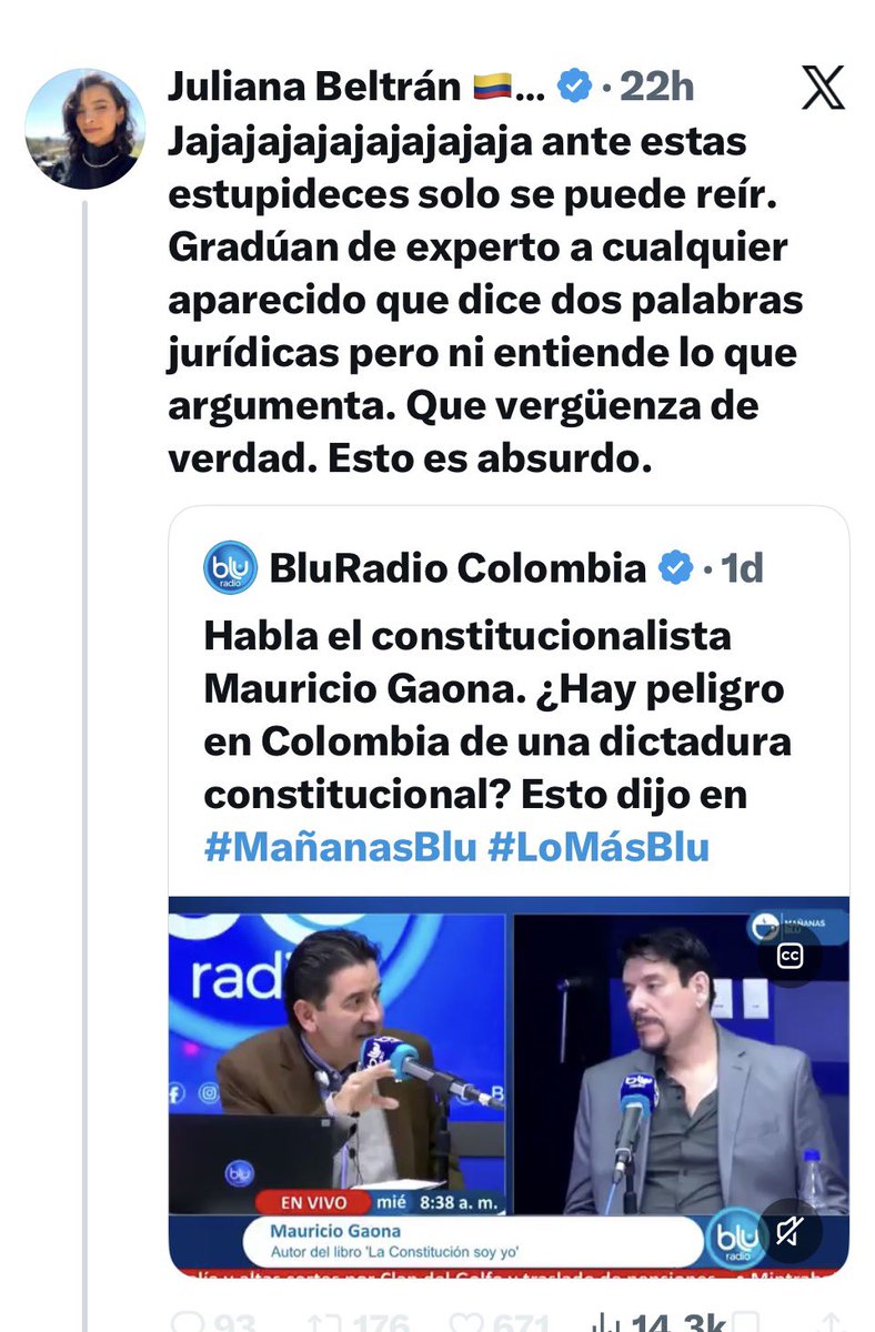 Daniel Sanín tweet media