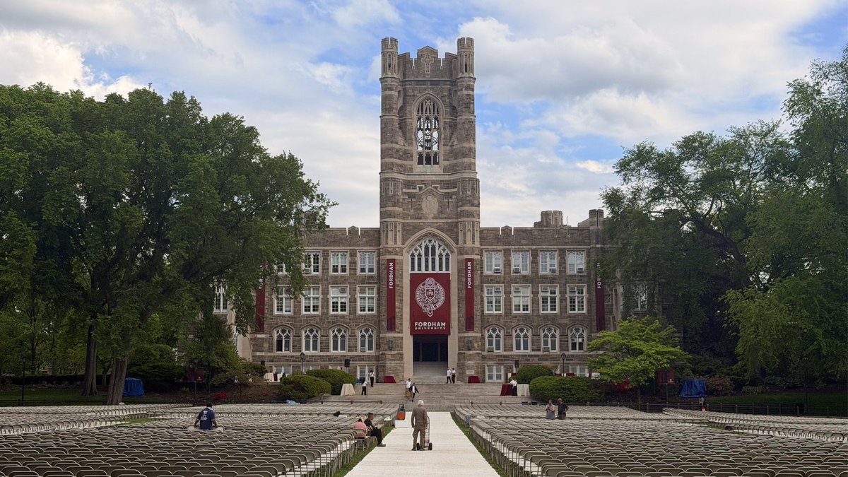 Fordham University tweet media