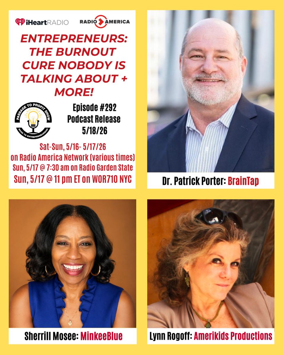 Passage to Profit Show - Road to Entrepreneurship tweet media