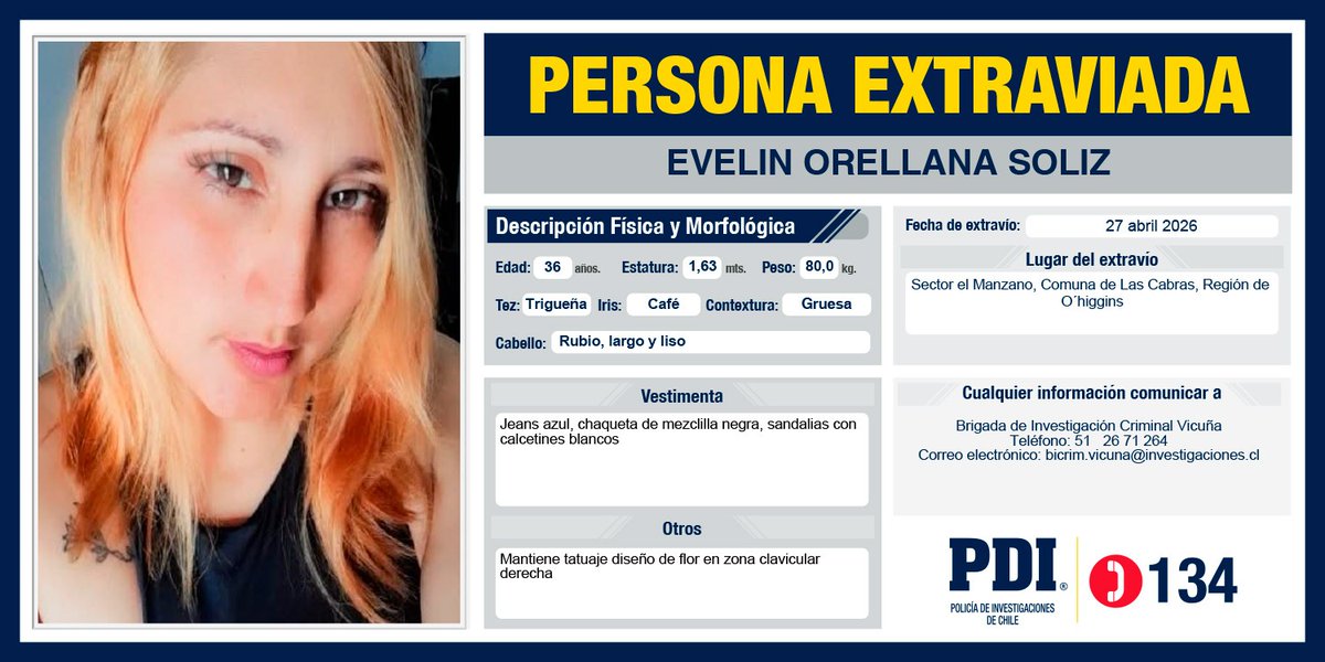 PDI Chile tweet media
