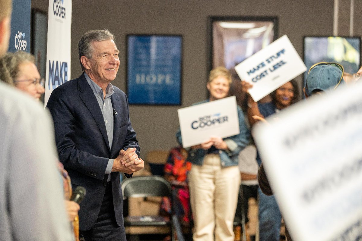 Roy Cooper tweet media