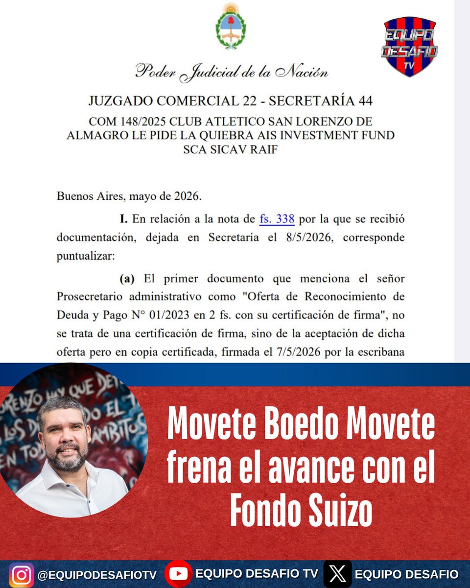 Equipo Desafío TV tweet media