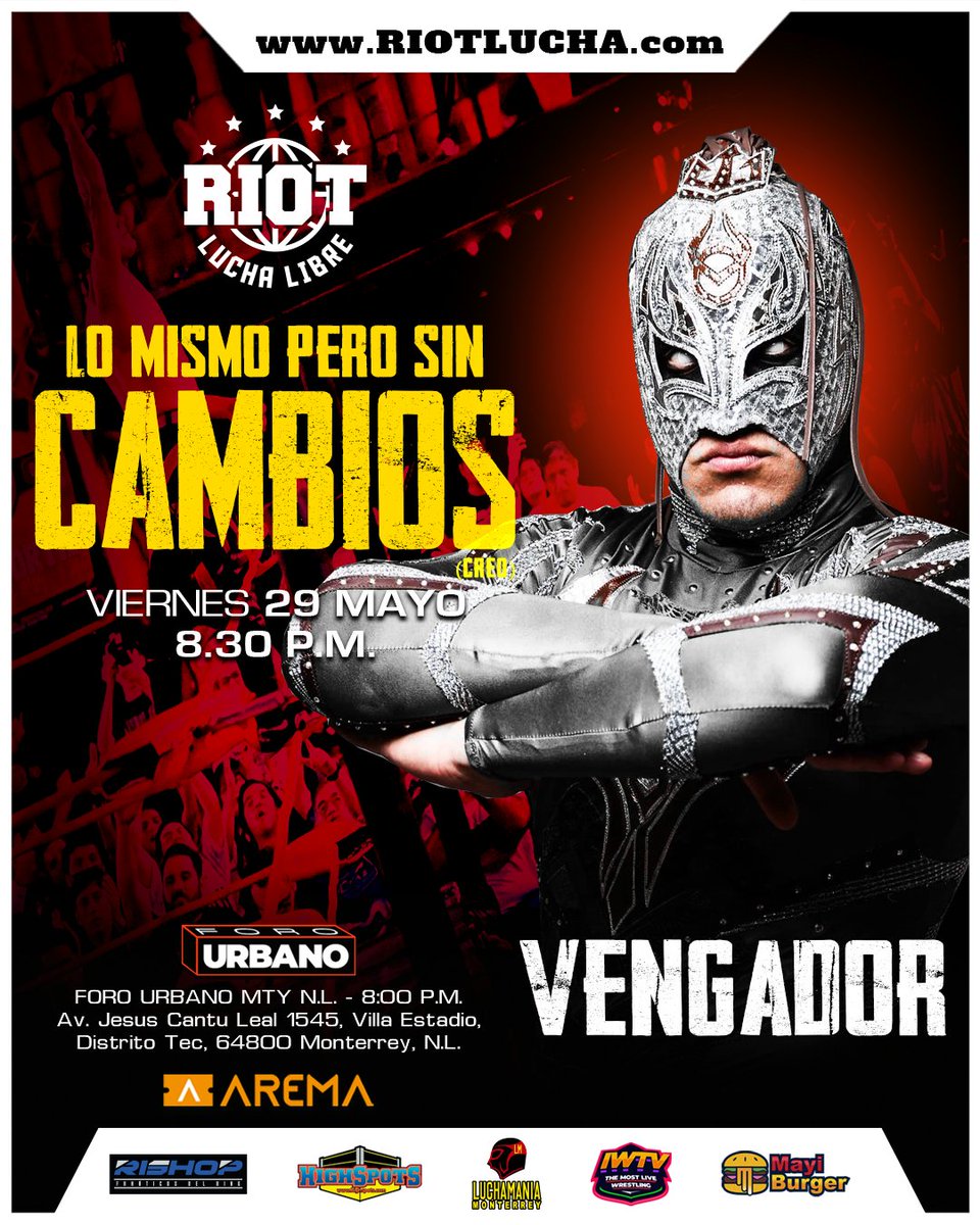 Riot Lucha Libre tweet media