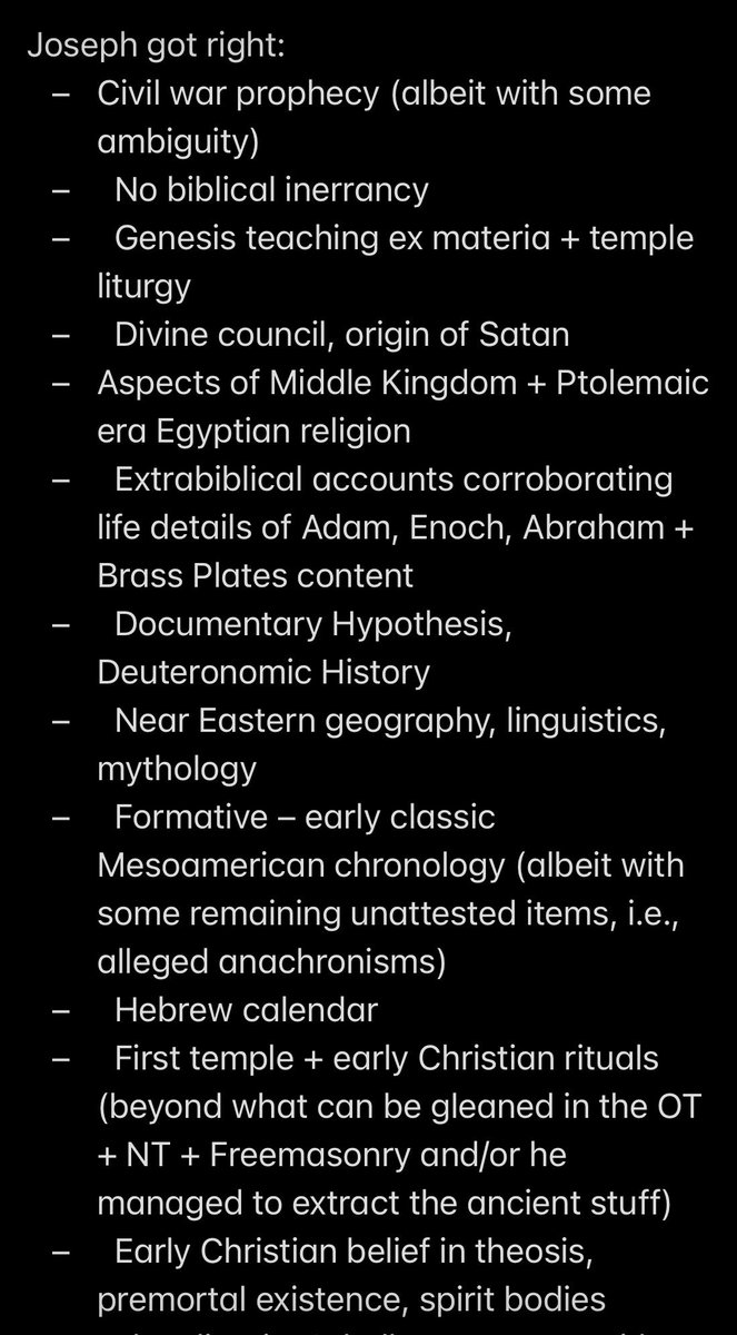 ProfessorC14's tweet photo. @Apologetics941 @R3L3VANTTRUTH With the amount of scholarship available now there’s no excuse for not steel-manning the Restoration (obviously there’s nuance + plenty of other issues)

https://t.co/fONvajiwfj
https://t.co/9m7cq0spS8
https://t.co/IerJQGO3Pt
https://t.co/UmqIcp8Hl0
https://t.co/1hXYkMf8XQ https://t.co/GJZyMgWk4E