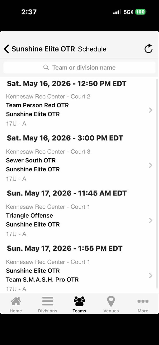 WilliamsFan31's tweet photo. Coaches I will be playing with Sunshine Elite this live period with OTR. Attached below is our schedule. 

6’6 W
47% from 3

4.2 GPA https://t.co/4Ocz1agoqH