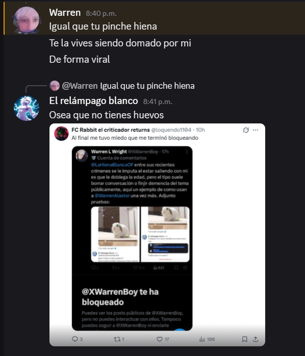 La Hiena Blanca Oficial tweet media