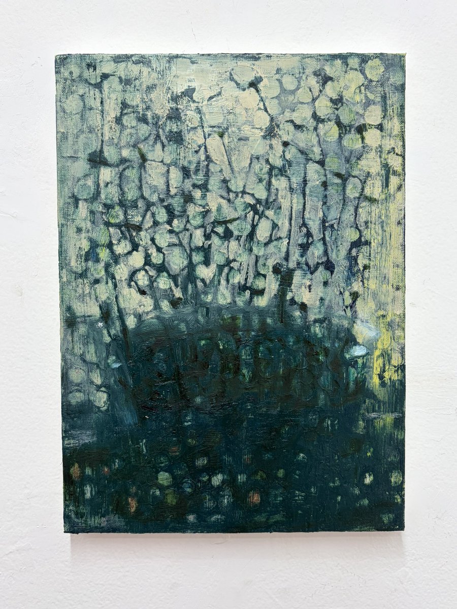 grtkobe's tweet photo. 倉田紗希 個展「通りすがりの隙間」へ行ってきました。いつもの風景が少しだけ違って見える。 
画面の中での思索はまるで作家自身の中で印象派をやりなおしているようだ。浮かびあがってくるのはナイトホークスの寂寥感。 めちゃよかったです。

TS4312   四谷三丁目 5月31日(日)まで
※金土日のみ開廊 https://t.co/iHYiJVWHYN