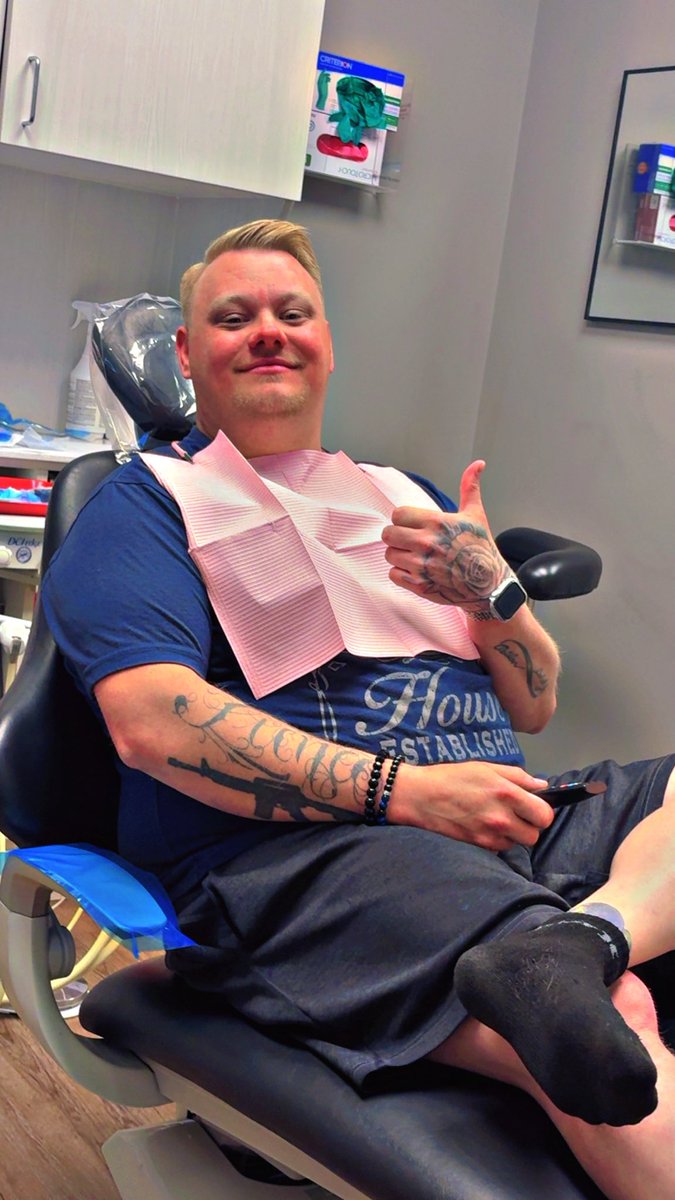 CalebAlonsoSr2's tweet photo. New Teeth 🦷 today https://t.co/BkLF23ljRA