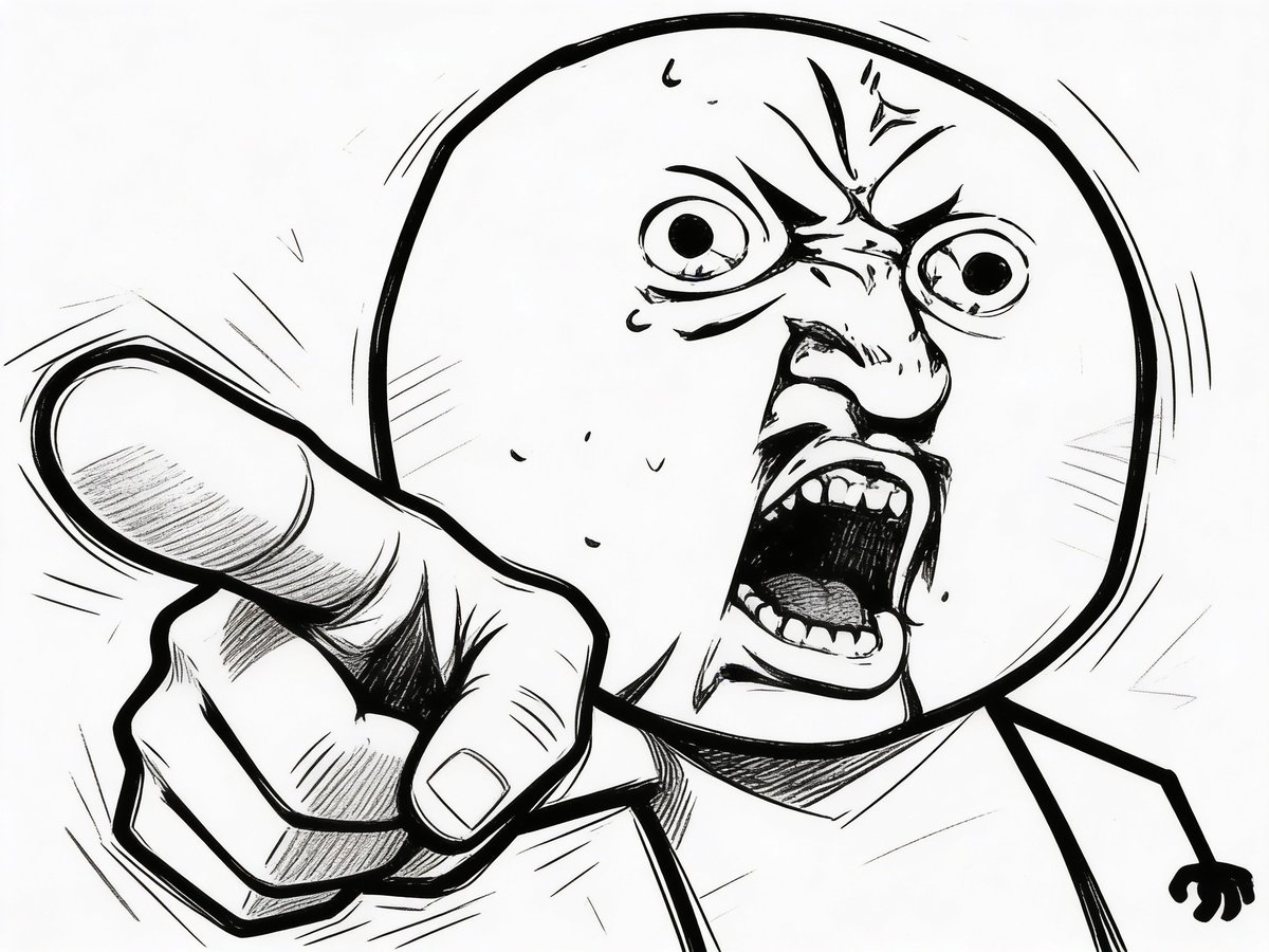 Y U NO tweet media