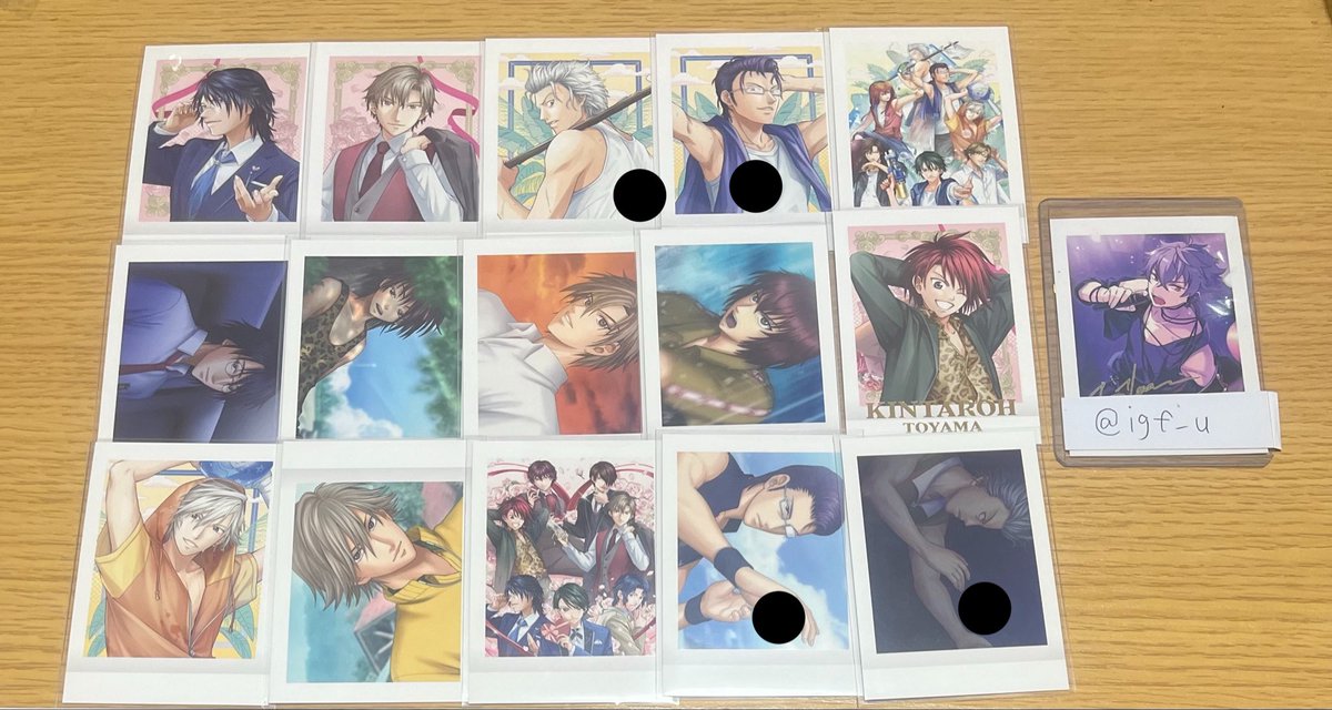 igf_u's tweet photo. 【交換】テニスの王子様 テニプリ カラ鉄 カラオケの鉄人 ぱしゃこれ ドキサバ 学プリ

求　神尾kv

譲　白石 丸井 遠山 忍足 佐伯 亜久津 木手 集合

・郵送2〜の交換
・箔⇆箔
・⚫️含む方最優先
・お気軽にお声掛けください🌸 https://t.co/K2CiI4rIdY