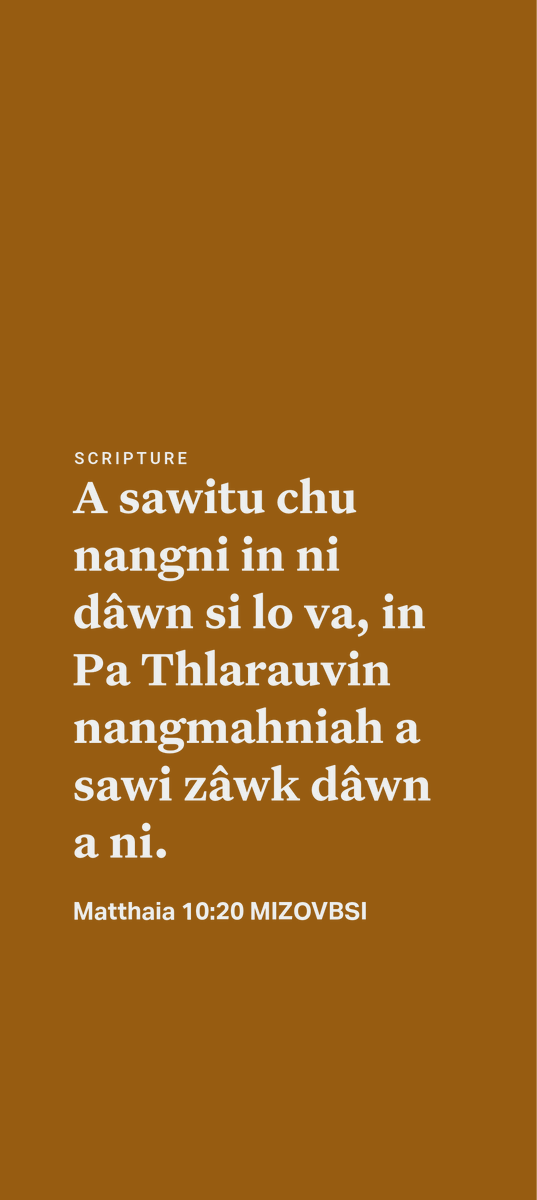 Mizo Bible tweet media