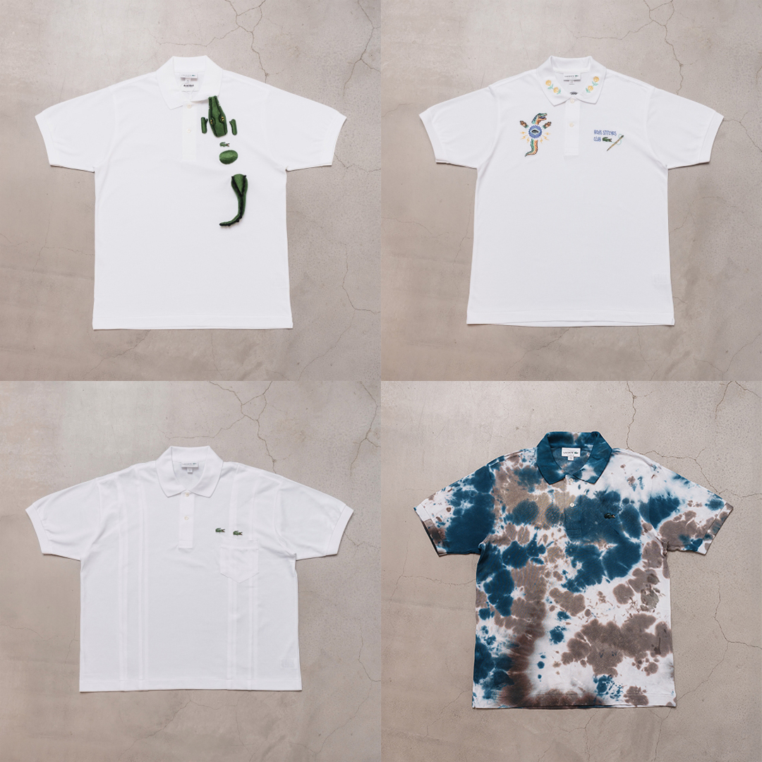LACOSTE POLO FACTORY EVENT」 ポロシャツがアートに変わる