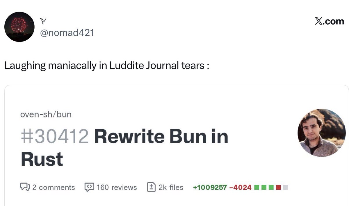 The Lunduke Journal tweet media