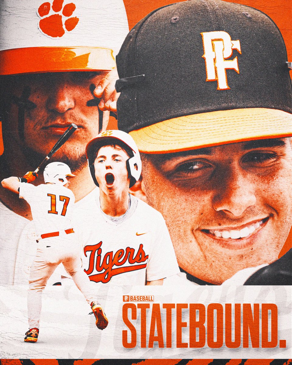 PFTigersBSB's tweet photo. 𝗦𝗧𝗔𝗧𝗘. 𝗕𝗢𝗨𝗡𝗗.

#PFBaseball | #OnlyHere https://t.co/4FuWUalbtm