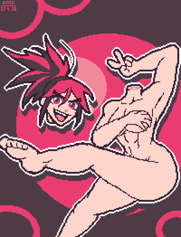 RATEDDMD's tweet photo. Yuina, naked heroine

An outgoing girl who looks to perfect a secret fighting style in which nudity is required. Covered by only her hands and any convenient scenery, she enjoys the power and freedom her journey has given her.
#pixelart #ド���ト絵 https://t.co/aNc2btHTrH