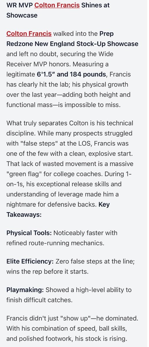 belitetraining's tweet photo. @Colt0nFrancis is an absolute monster. A great example of a kid who consistently shows up to work! Yall see the coaching notes. 

Keep climbing. https://t.co/TjzlrwFaBB