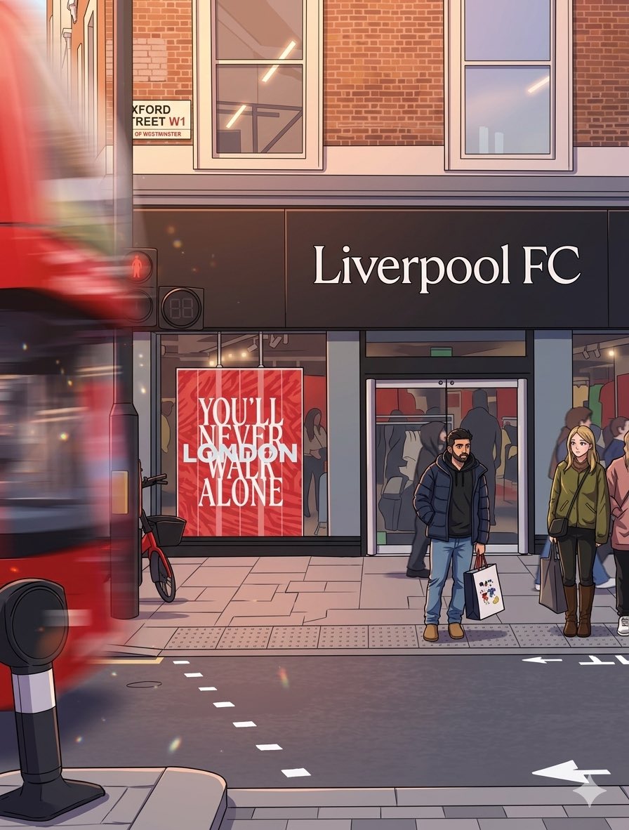 AnfieldAnime's tweet photo. Our new Liverpool Store in London!

#LiverpoolStore #London https://t.co/Kd2Puh4uSA