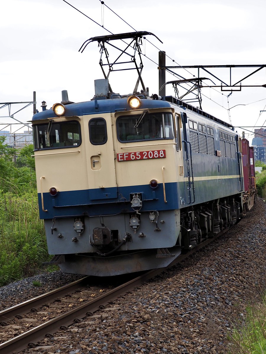 2026年5月15日 新A118仕業 73レ EF65 2088（代走） ＋ コキ #EF652088