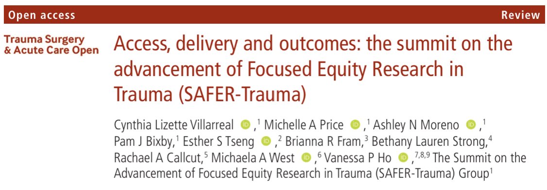 Trauma Surgery & Acute Care Open (TSACO) tweet media
