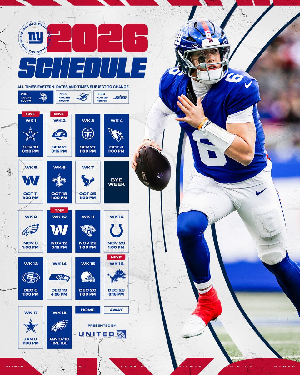 New York Giants tweet media