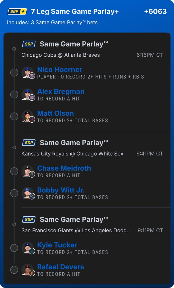 Parlays or Die 🤝 tweet media