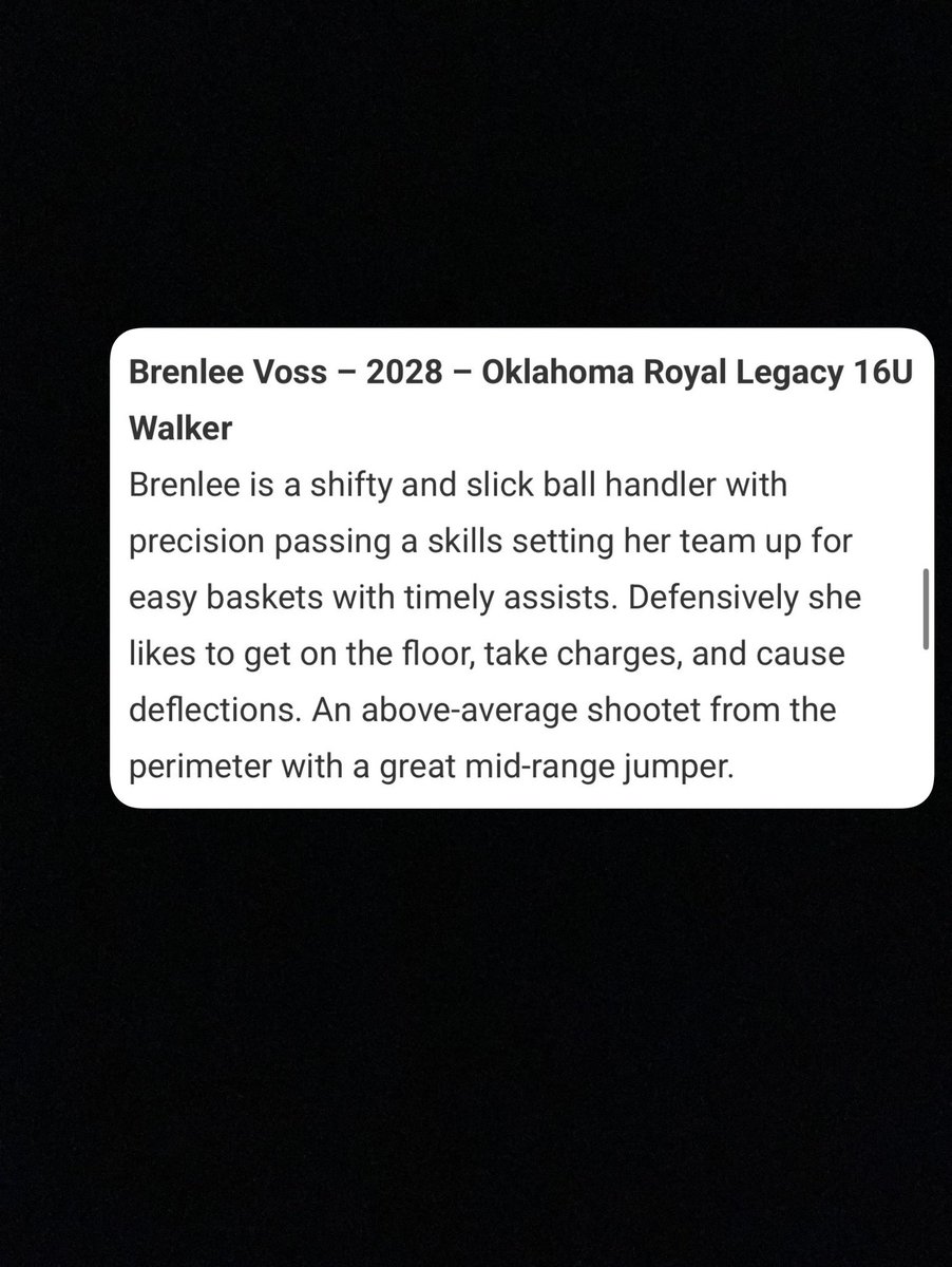 Oklahoma Royal Legacy Basketball Club tweet media
